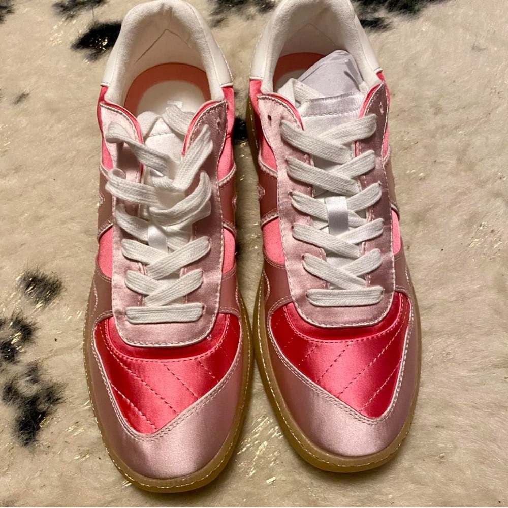 MIA Pink and White Women's Sneakers - Picture 4 of 7